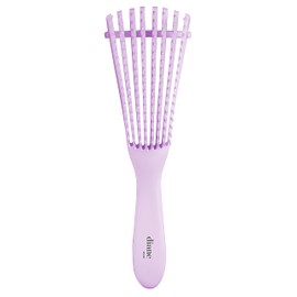 Diane Flex Detangler Brush, 8-Row Adjustable Bristles for Curly, Thick, and Textured Hair, Gentle Glide for Wet or Dry Detangling