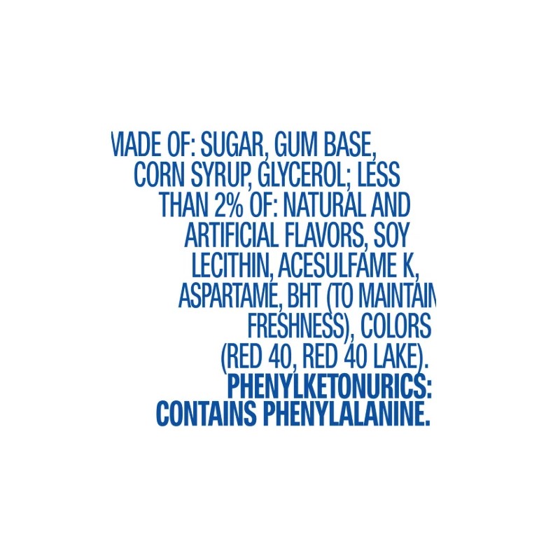 HUBBA BUBBA Original Bubble Gum Bulk Pack, 2 oz Tape