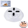 PEIONO Tapa para Microondas, Protector Magnético para Salpicaduras de Microondas