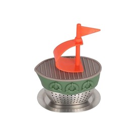 Dalton K21-0339OGN Tea Infuser ORANGE/GREEN