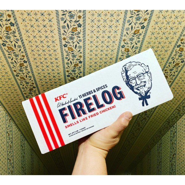 KFC 11 Herbs & Spices Firelog Fireplace Log by Enviro-Log
