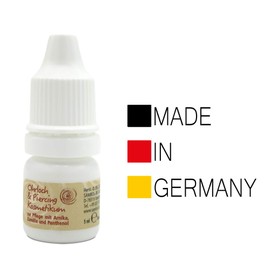 Ear Piercing Cosmetic 3 x 5 ml Bottle Safe Cleaning and Care with Arnica, Camile and Panthenol After Piercing Lotion