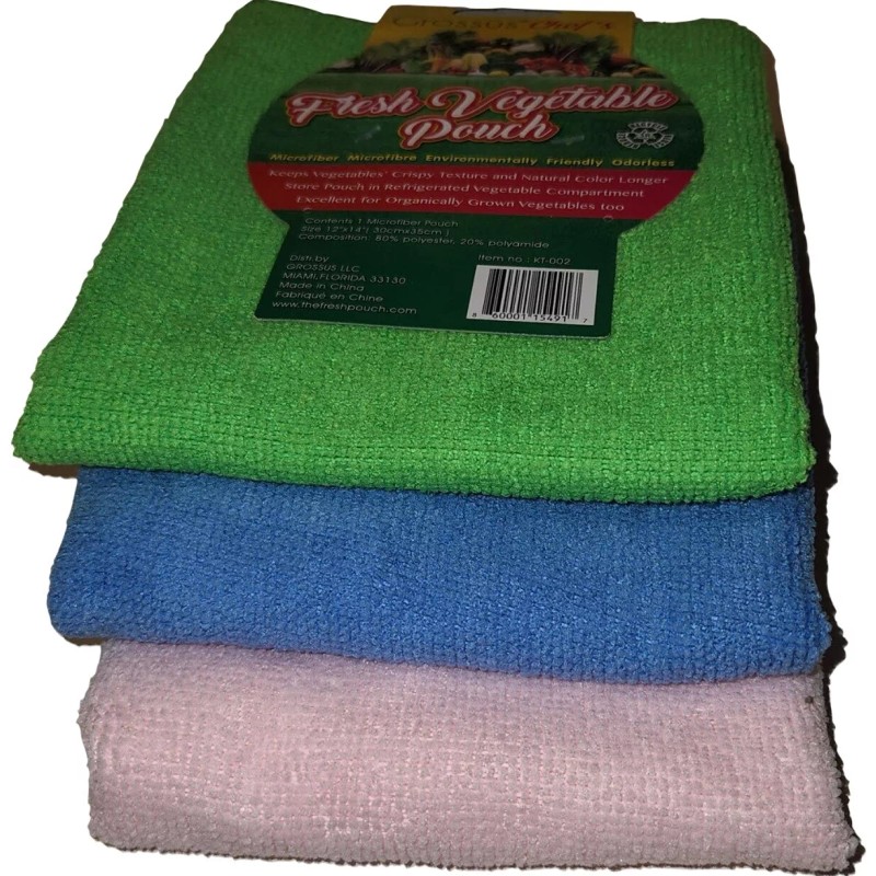 Grossus Chef's Fresh Vegetable Pouches - 3 pack - for