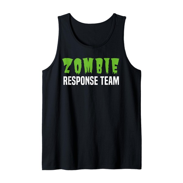 Zombie Response Team Easy Matching Halloween Group Costume Tank Top