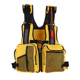 Outdoor Emergency Survival Fishing Swimming Vest Aid Jacket Lifevest Waistcoat