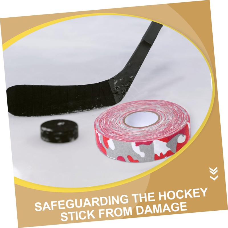 KOMBIUDA 2rolls Hockey Tape Slip Protective Tape for Ice Hockey