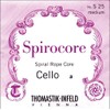 Thomastik Spirocore Cello Strings, Single C String, S30, WEICH (Light),