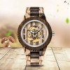 Tiong Mens Wooden Mechanical Watches Automatic No Battery Needed Luxury