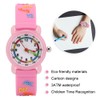 Kid Waterproof Cartoon Watch Letter Pattern Children Wrist Watch Time