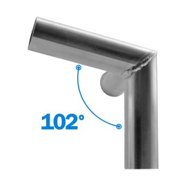 Unbranded LOT of 1-12 pc. 3-Way 1-3/8 ID Low Peak Canopy Frame EAVE Connectors Fittings - 12 pcs