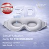 SILENZZZ Premium Sleep Mask, 3D Eye Mask for Men and
