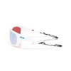 Oakley OO9431 Lateralis Sunglasses, Matte White/Prizm Snow Sapphire, 60 mm