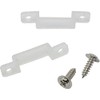 Lumonic 50 x LED Mounting Clips for 10 mm Wide