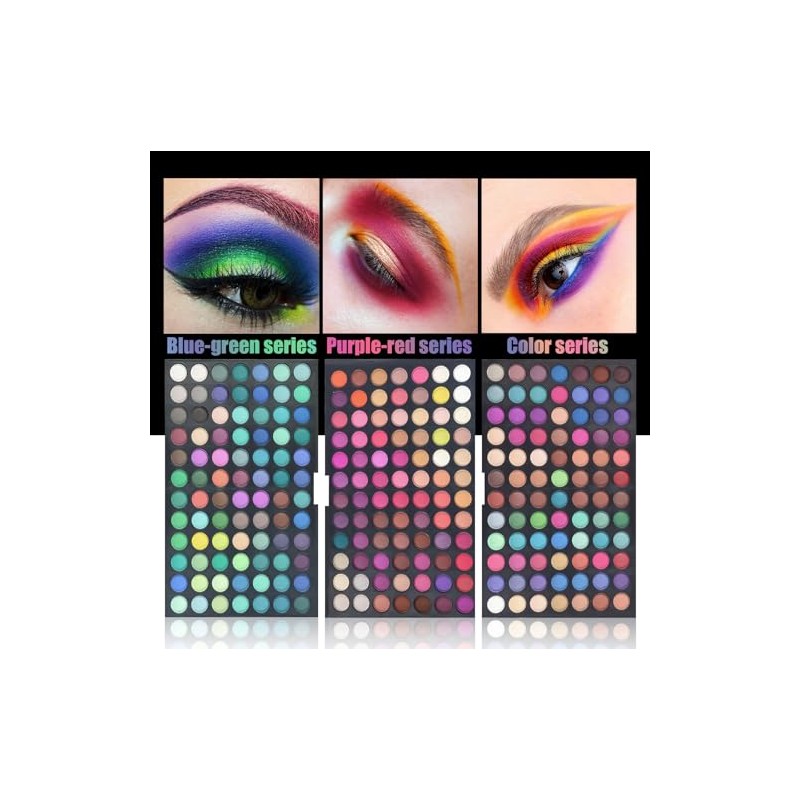 Pure Vie Professional 252 Colors EyeShadow Palette Makeup Contouring Kit