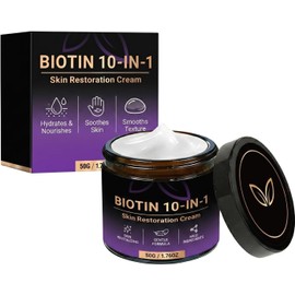 Crema Hidratante con Biotina, Retinol y Centella Asiática, Rostro y Cuerpo