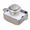 BQLZR 26mm Opening Hole Pearl Nickel Keyless Push Button Cabinet