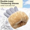 Hopsooken Winter Gloves for Women Touchscreen Warm Thermal ladies Wool