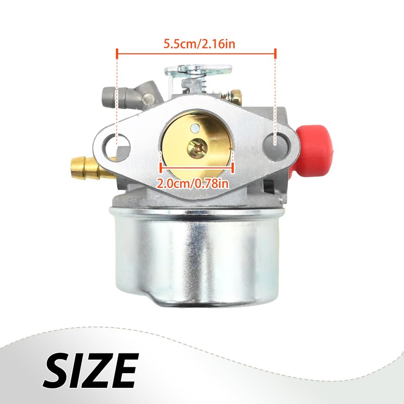 JUUDDENPARTS 640025 Carburetor Kit, Replacement for Tecumseh OH195EA OHH45 OHH50
