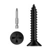 #8 x 1 150 PCS Flat Head Sheet Metal Screws,