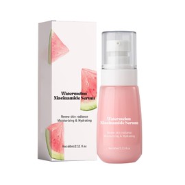 60ml Generic Watermelon Niacinamide Serum,Watermelon Glow Niacinamide Tautropfen Serum, Watermelon Glow Nicotinamide Feuchtigkeitsserum,Intensive Befeuchtung, Glättung Feiner Linien serum9 (3)