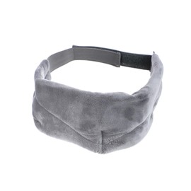 LALAFINA 1pc Breathable Eye Mask for Travel Comfortable Light Blocking Sleeping Eye Cover Grey for Home Hotel Train and Shift Work