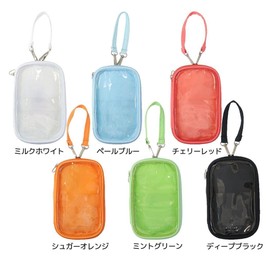 Pick Me Color [Clear Pouch] Acsta Case L [Milk White]