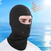 Ice Sun Protection Mask UV Face Cover Golf Gray