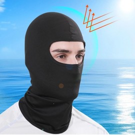 Ice Sun Protection Mask UV Face Cover Golf Gray