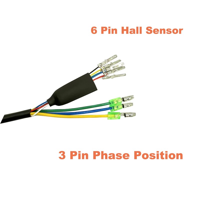 Hub Motor Convert Extension Cable 9 Pin, Waterproof Extension Cable,250W-750W