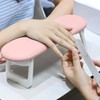 CGBE Nail Arm Rest, Soft PU Leather Hand Rest With