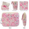 Modacarry Cotton Quilted Floral Wallet with Cute Prints Zipper Coin