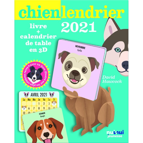 CHIENLENDRIER 2021: De janvier à décembre