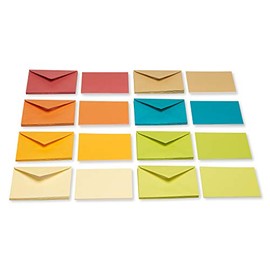 American Greetings tarjetas en blanco de un solo panel con sobres, colores tierra (100 unidades)