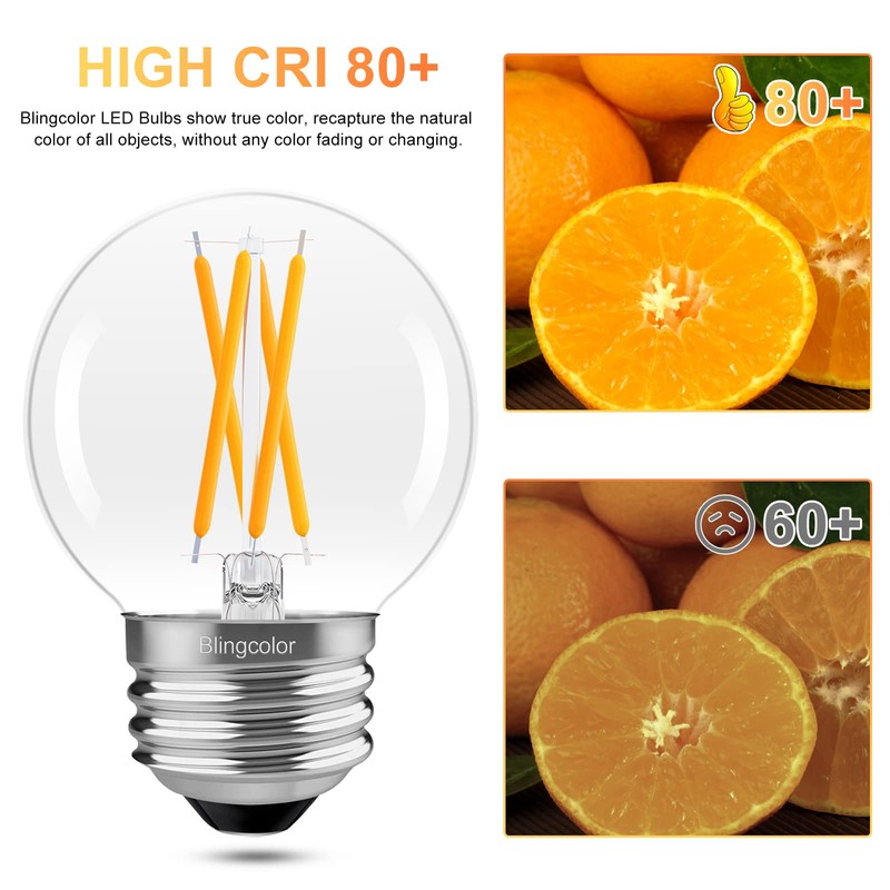Dimmable E26 LED Bulb 4W Equal E26 40 Watt Light