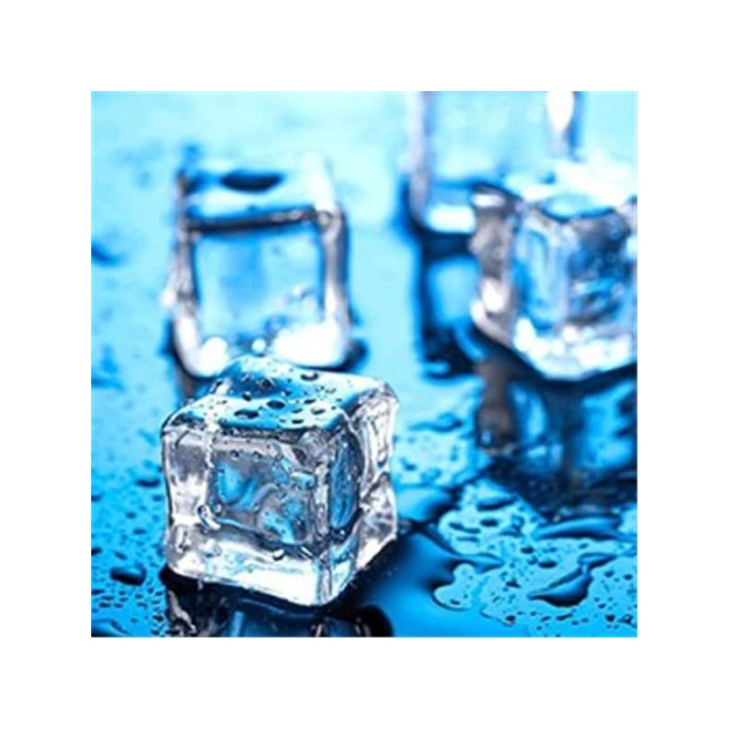 DomeStar 100PCS Clear Fake Ice Cubes, Acrylic Fake Ice Vase