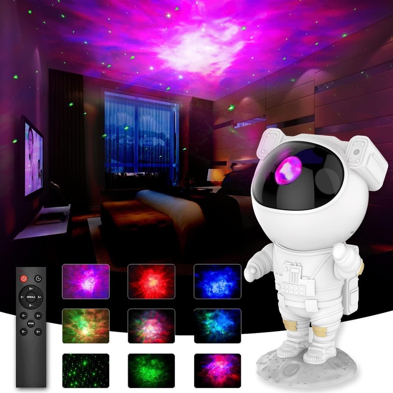 Orco Astronaut Galaxy Projector Kids Night Light - Galaxy Nebula