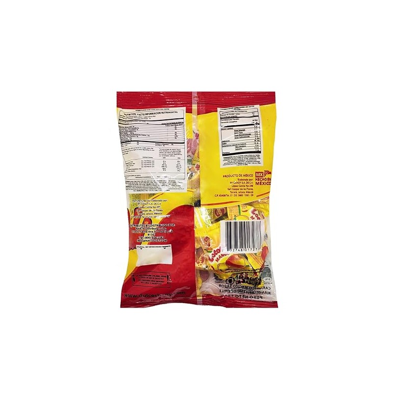 BENY LOCOCHAS PEG BAG HARD CANDY WITH CHILI POWDER CENTER
