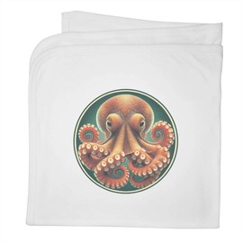'Angry Octopus' Cotton Baby Blanket/Shawl (BY00039772)