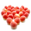 Aliotech 30Pcs Artificial Peach Fake Peach Mini Fruit Small Peach