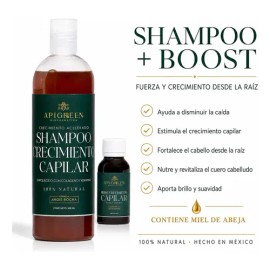 Shampoo Crecimiento Acelerado Con Boost Capilar Apigreen