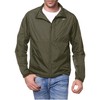 TRAILSIDE SUPPLY CO. Mens Windbreaker Jackets Lightweight Packable Jacket,Windproof and