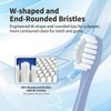 10 Pack Replacement Toothbrush Heads Compatible with Suri Sonic Electric