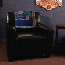 VictoryStore Blanket - Custom Howling Wolf Blanket, Full Color Print - 35 inches x 54 inches Wolf Throw Blanket - Galaxy Wolf Blanket