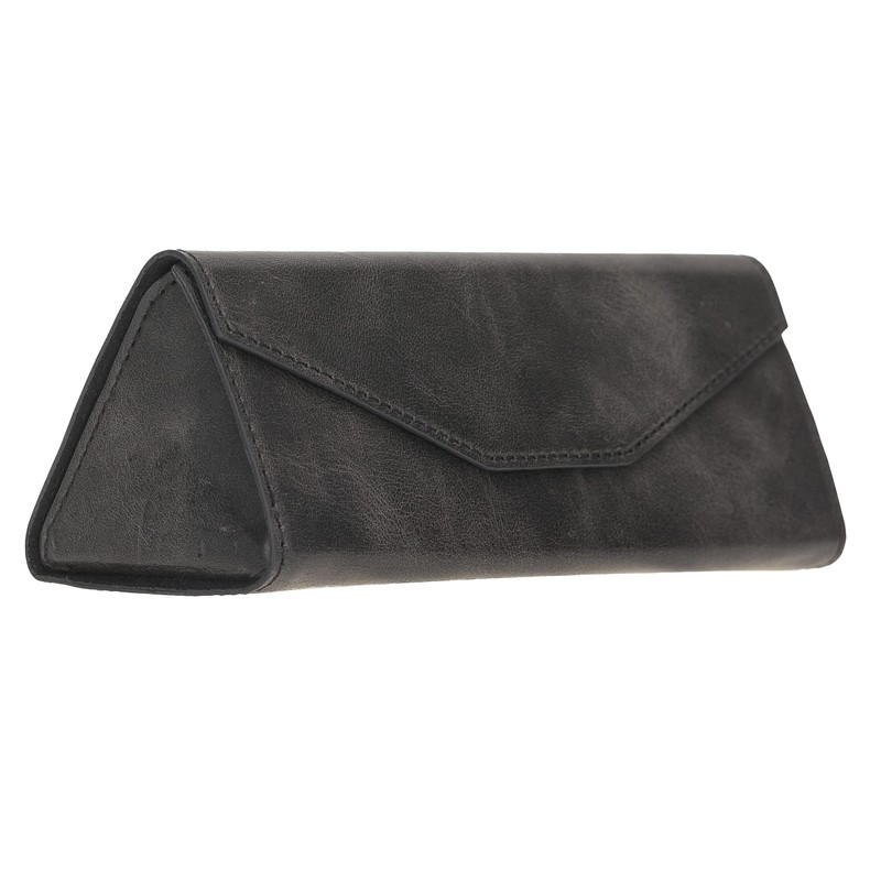 Solo Pelle Foldable Glasses Case Genuine Leather Portable Glasses Box