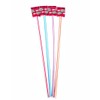 25 Giant Pixy Stix - Cherry, Grape, Orange, & Maui