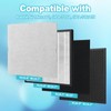 GoKBNY 3-Set Rabbit Air MinusA2 Filter Replacement Kit Compatible with