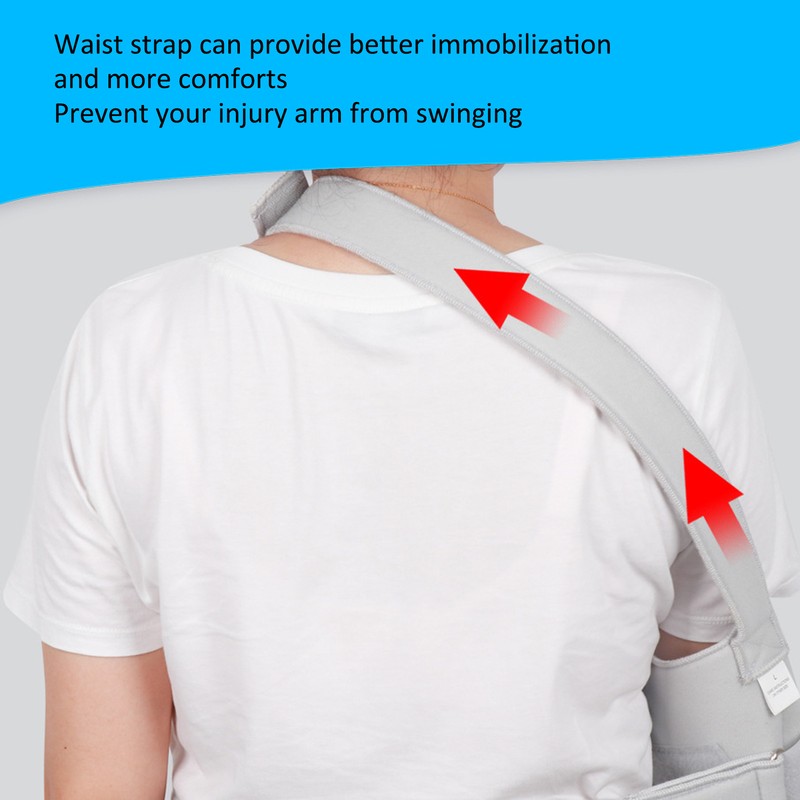 Adults Upper Arm Sling Shoulder Immobilizer Arm Fracture Postoperation Broken