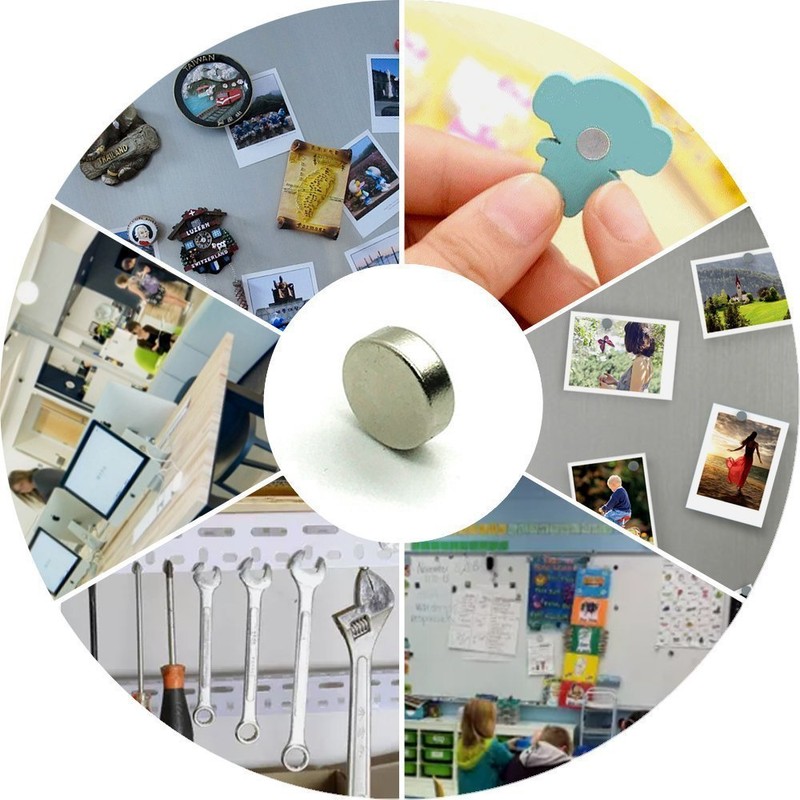 D3mmX1mm-200pcs Magnets,Neodymium Magnets Refrigerator Magnets,Ideal for Refrigerator,Office,Science and Technology Small