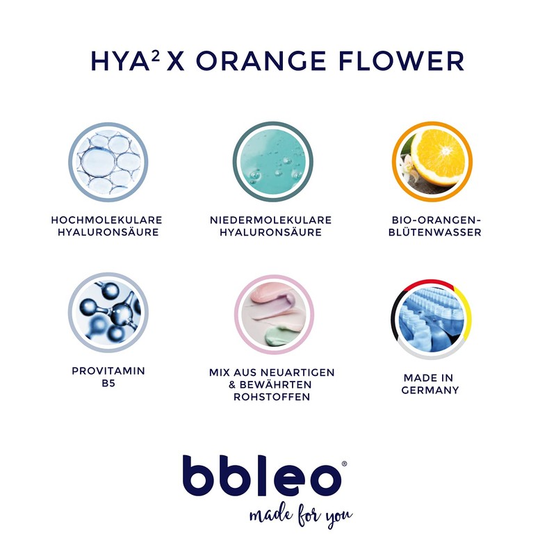 BBLEO Hya² X Orange Flower - High Dose Hyaluronic Serum