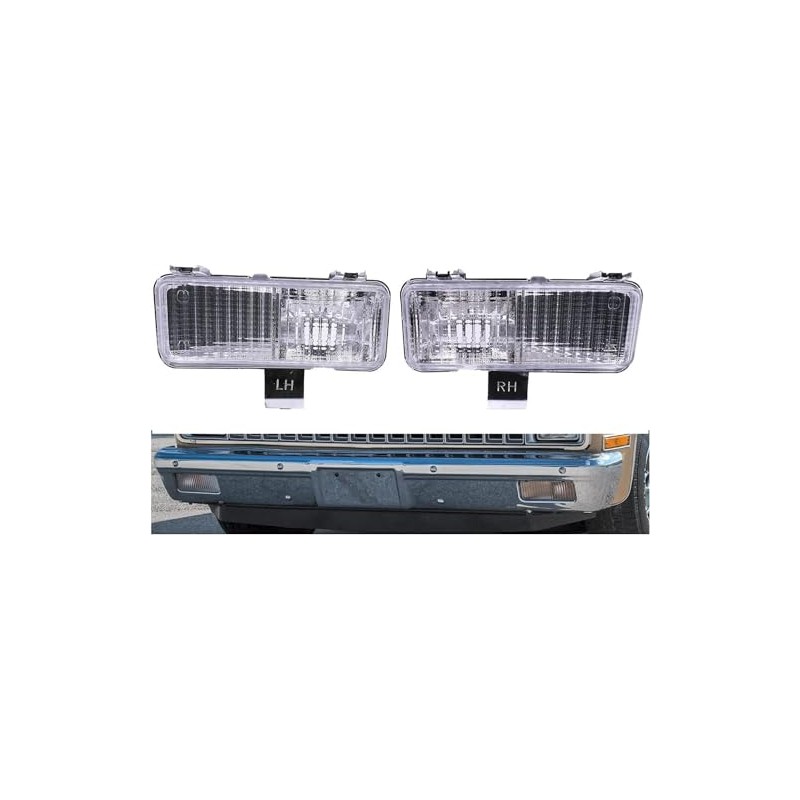 NE-MFG 81-82 CHEVY PARK TURN SIGNAL LAMPS PAIR
